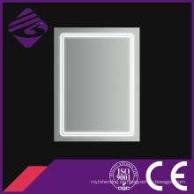 Rectángulo LED Baño Chamfer Edge Mirror con pantalla táctil